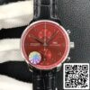 IWC 포르투기저 크로노그래프 IW371616 1:1 베스트 에디션 YL 팩토리 버건디 레드 다이얼