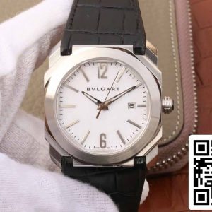 ブルガリ オクト 102779 OC41C6SLD 1:1 ベストエディション ホワイトダイアル