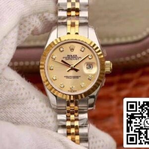 Rolex Lady Datejust 28MM 1:1 najboljša izdaja švicarski izvirni uvoženi NH05 gibanje 18K zlato Dial