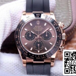 Rolex Daytona M116515LN-0041 1:1 Best Edition Noob Factory Mostrador Chocolate Swiss ETA4130
