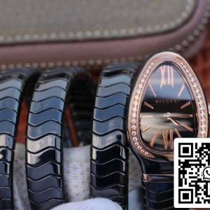 ブルガリSrpentiスピガ102885 1:1ベスト版BVファクトリーダイヤモンドベゼルスイスクォーツムーブメント