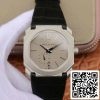 1 1 83cde56e 54ff 4c34 b776 465cae4b9c87 Bvlgari Octo Finissimo Extra Thin Automatic 103035 Men’s Watch 1:1 Best Edition Swiss BVL193 Black Leather Strap