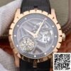 1 211 861850c4 c263 426c bcab f8ab5ab0039f Roger Dubuis Excalibur RDDBEX0392 1:1 Best Edition Swiss Tourbillon Black Leather Strap