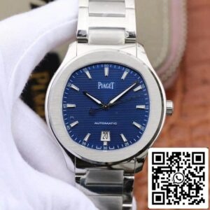 Piaget Polo' S G0A41002 MKS Factory 1:1 Best Edition ブルーテクスチャードダイヤル ステンレススチールブレスレット スイスETA 1110