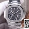1 3 bafdb1e6 def0 4b19 8441 c13d7d5003cd Patek Philippe Nautilus 5712/1A-001 1:1 Mejor Edición PF Fábrica Esfera Gris Movimiento Suizo