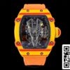 1 48 3685d9e3 c626 46b0 9899 ec53fd1f80f8 リシャールミル RM27-03 ラファエル ナダル トゥールビヨン 1:1 ベストエディション RMファクトリー ファブリック オレンジストラップ
