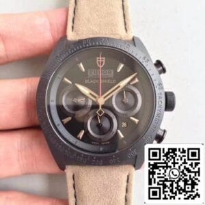 チュードルFastriderブラックシールドM42000CN-0016 ZFファクトリー機械式時計1:1ベスト版スイスETA7753