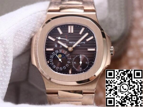 1 4 d80f35c4 f470 4383 b256 76faefc63fd7 Patek Philippe Nautilus 5712/1A-001 1:1 Best Edition PF Factory Rose Gold Swiss Mechanizm