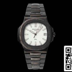 Patek Philippe Nautilus 5711 DiW 1:1 Best Edition Белый циферблат