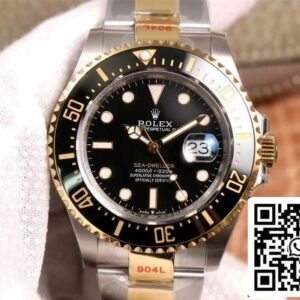 Rolex Sea Dweller M126603 1:1 Najboljša izdaja GM Factory V3 švicarski ETA3235