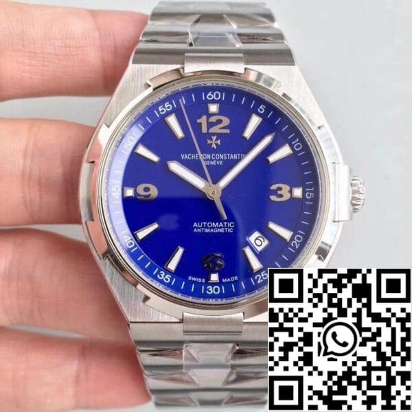 1 585 Vacheron Constantin Overseas 47040 JJ Factory 42mm 1:1 Best Edition Swiss ETA9015 Μπλε καντράν