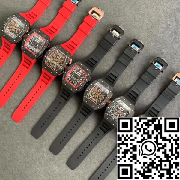 11 128 d2cf506d 0ade 4725 a741 70927b2f3cca Richard Mille RM011 1:1 베스트 에디션 KV 팩토리 카본 파이버 케이스