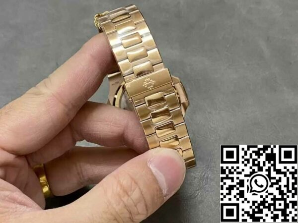 11 44 0bd1867b fe90 421b 8f69 588bc0d1aa81 Patek Philippe Nautilus 5712/1R-001 1:1 Best Edition PPF Factory V2 Ruskea Dial