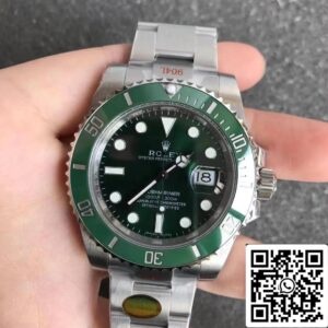 ロレックス サブマリーナ 116610LN 1:1 ベストエディション ノブファクトリー V12 グリーンサークル