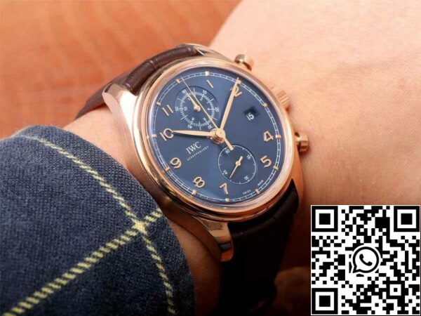 13 6 be761027 3235 433f 84fd 6ec8a4aa1cad IWC ポルトギーゼ IW390305 1:1 ベスト・エディション ZFファクトリー ブルー文字盤