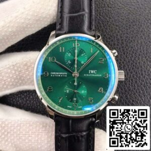 IWC ポルトギーゼ IW371615 1:1 ベスト・エディション ZFファクトリー・グリーン・ダイヤル