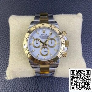 Rolex Cosmograph Daytona M116503-0001 1:1 Best Edition чистый заводской белый циферблат