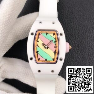 リシャール・ミル RM-07 ボンボン 1:1 ベスト・エディション RMファクトリー ホワイト・セラミック・ケース