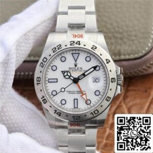 Rolex Explorer M216570-0001 1:1 Best Edition GM Factory V4 Λευκό καντράν