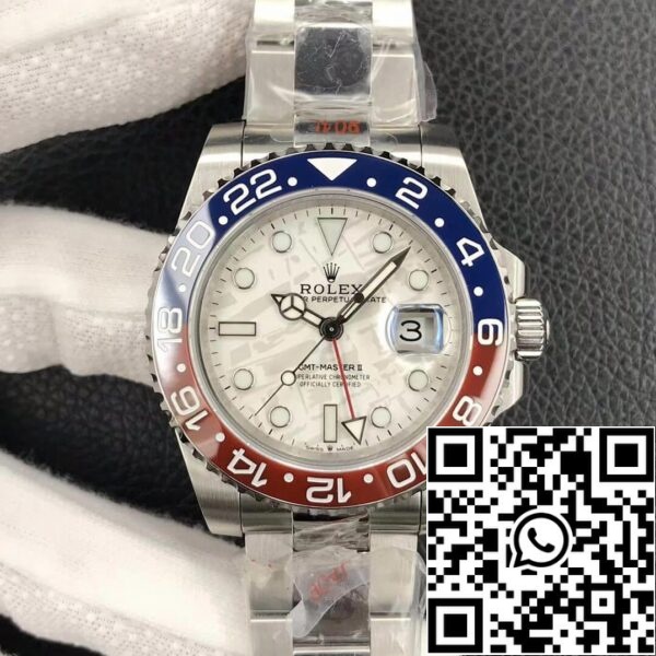 2 119 761a6656 1847 46df a916 0de10e7a1b6d Rolex GMT Master II 126719BLRO-0002 1:1 Mejor Edición GM Fábrica Oro Blanco