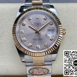 ロレックス デイトジャスト 41MM M126331-0007 1:1 ベストエディション クリーンファクトリー ダイヤモンドダイヤル