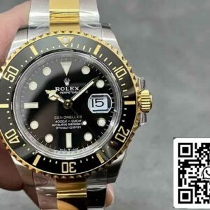 Rolex Sea Dweller M126603-0001 1:1 Najboljša izdaja VS Factory Rumeno zlato
