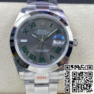 Rolex Datejust M126300-0013 41MM 1:1 Best Edition EW Factory Cadran gri închis