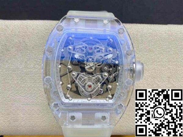 2 141 77ecf327 0b91 4179 8b39 f9b01ba0f97d リシャールミル RM056 1:1 ベストエディション EUR ファクトリー 透明文字盤