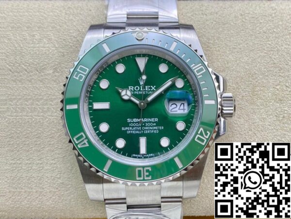 2 143 97735655 ee46 4b77 a413 05d1782205d3 롤렉스 서브마리너 116610LV-97200 40mm 3135 무브먼트 클린 팩토리 V4 그린 다이얼