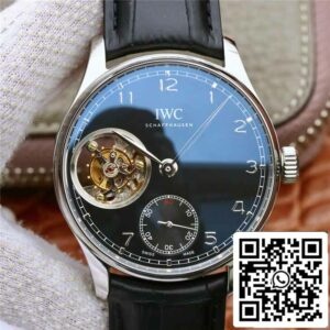 IWC ポルトギーゼ・トゥールビヨン 1:1 ベスト・エディション ZFファクトリー・ブラック文字盤