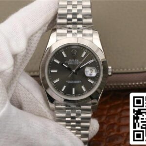 Rolex Datejust M126300-0008 1:1 Best Edition EW Factory Grey Dial