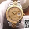 2 17 141e3c21 6994 49b9 b852 137fbfc986e6 Rolex Datejust 126233 1:1 Best Edition EW Factory Gold Dial