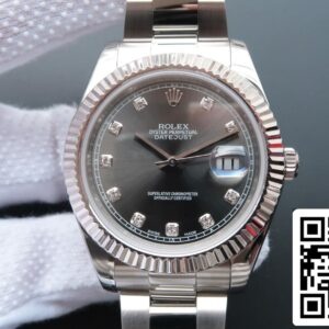 Rolex Datejust M126334-0005 1:1 Best Edition EW Factory Diamond-Studded Dial