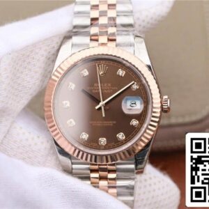 Rolex Datejust M126331-0004 1:1 Best Edition EW Factory Brown Dial