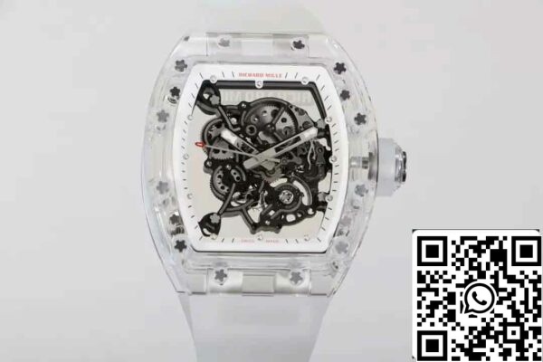 2 18 a7bb5ba7 2831 4c06 828e 72ba28151b47 Richard Mille RM055 1: 1 Najboljša izdaja RM Factory pregleden primer replika Watch