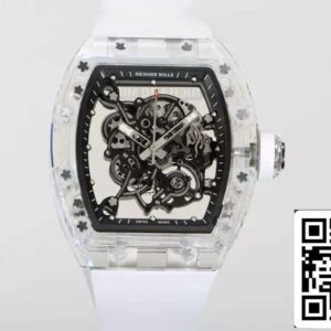 レプリカリシャールミルRM055ベスト1:1版RM工場ホワイトストラップ