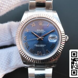 ロレックス デイトジャスト 116334 41MM 1:1 ベストエディション EW ファクトリー ブルーダイヤル