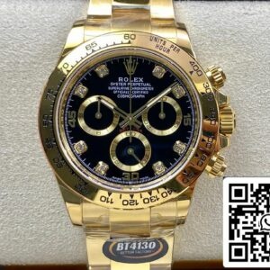 Rolex Daytona M116508-0016 1:1 Best Edition BT Factory Mostrador preto