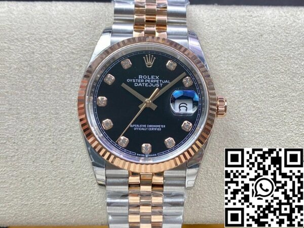 2 1 53c4c5a8 ed6a 409d 987f 04e3c74757bd ロレックスデイトジャストM126231-0019 1:1ベストエディションEWファクトリーブラックダイヤル