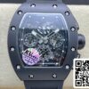 Richard Mille RM011 1:1 Best Edition KV Factory Ceramic Black Case
