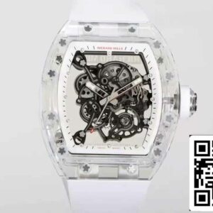 Richard Mille RM055  Best 1:1 Edition RM Factory Rubber Strap