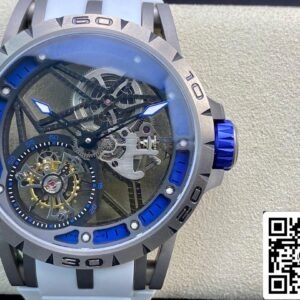 Roger Dubuis Excalibur RDDBEX0479 1:1 Best Edition BBR Factory Tourbillon Rubber Strap