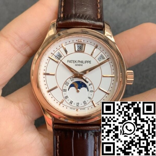 2 22 223bcae6 1741 4949 9a90 c489ce7c5fe3 Patek Philippe Complications 5205R-001 1:1 Best Edition GR Factory maitomainen valkoinen soittaa