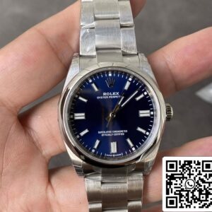 Rolex Oyster Perpetual M126000-0003 36MM 1:1 Best Edition VS Factory Blue Dial
