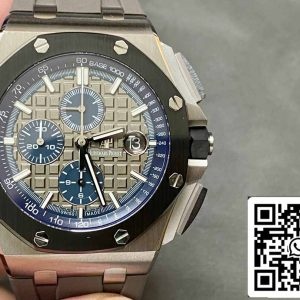 Audemars Piguet Royal Oak Offshore 26400IO.OO.A004CA.02 1:1 Best Edition APF Factory Серый циферблат