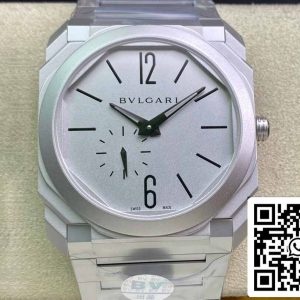 ブルガリ オクト フィニッシモ 103011 40MM 1:1 ベストエディション BVファクトリー シルバーダイアル