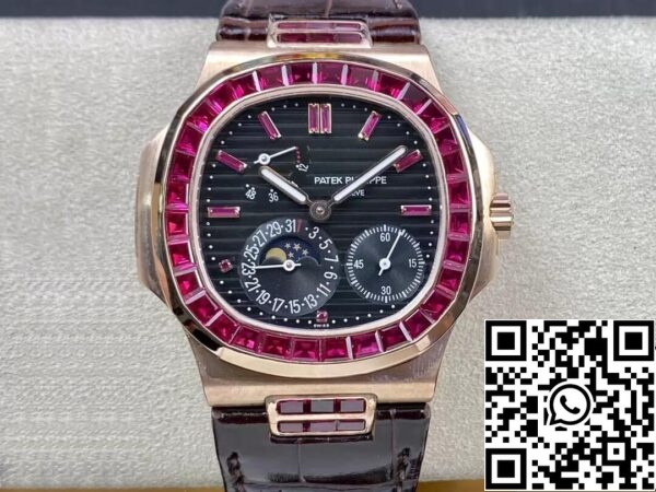 2 30 a9f092a4 a4b6 405a 9d90 c1ea9be2cf83 Patek Philippe Nautilus 5724 1:1 Best Edition GR Factory Корпус из розового золота
