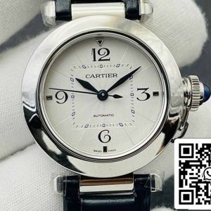 Cartier Pasha WSPA0012 35MM 1:1 Best Edition BV Factory White Dial