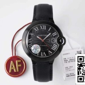 Replica Ballon Bleu De Cartier 42MM WSBB0015 Best Edition AF Factory Black Dial