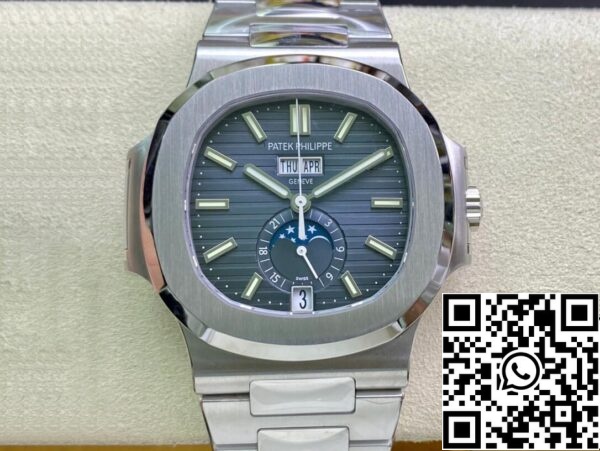 2 31 f6d0ad99 8552 43ee b896 4b9f4b3837c4 Patek Philippe Nautilus 5726/1A-014 1:1 Best Edition PPF Factory Μπλε καντράν